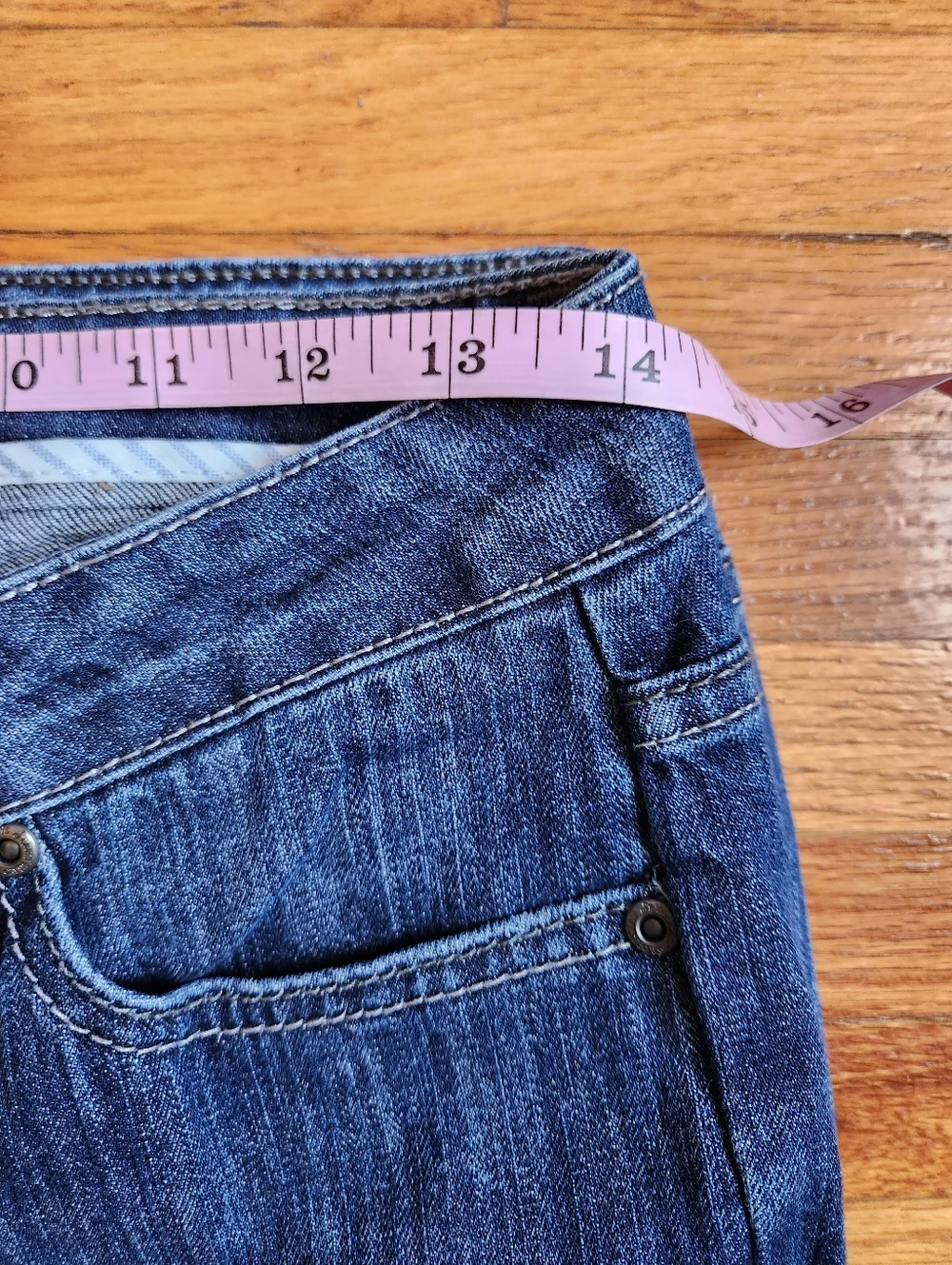 Lot of 2 St. John’s Bay Bootcut Jeans Size 6 Short Blue Denim Medium Wash